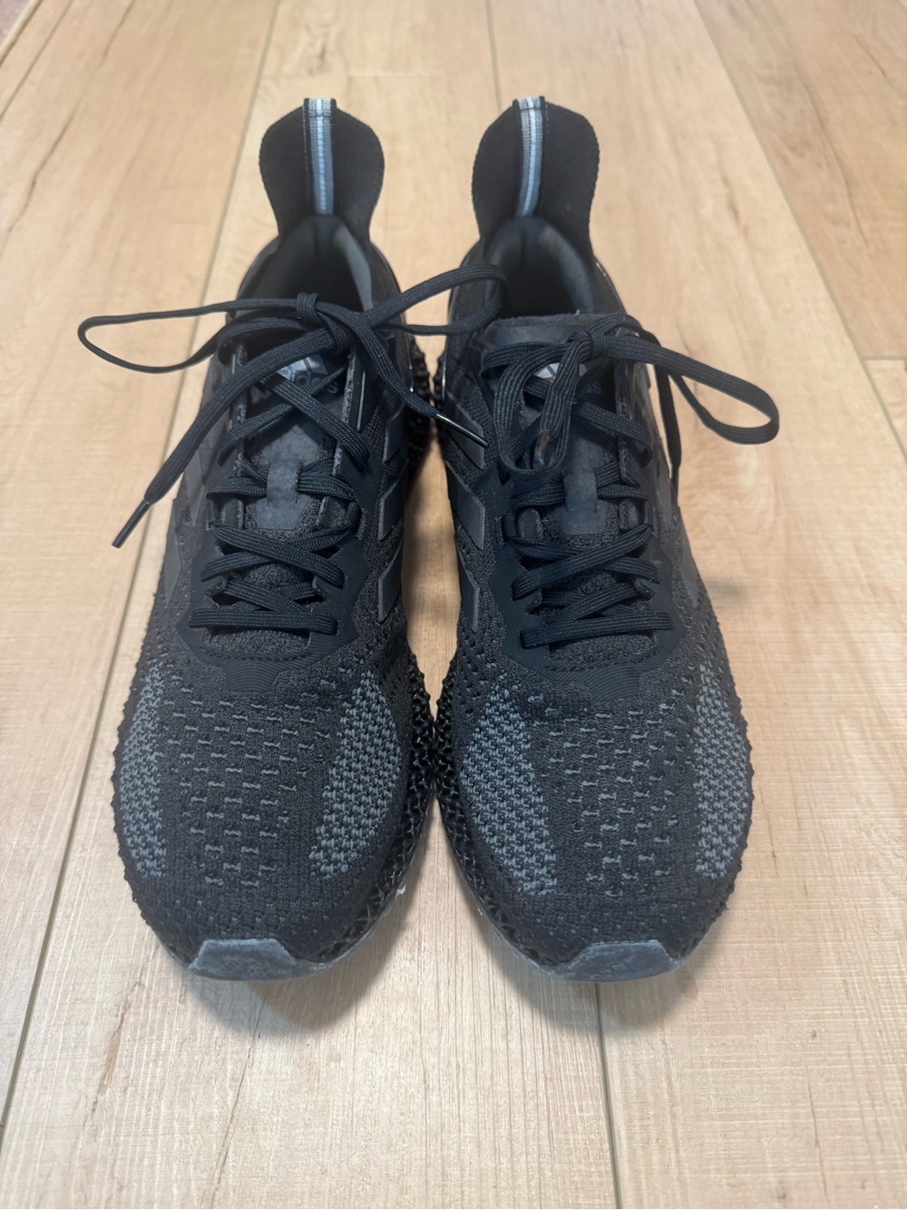 Adidas Alphaedge 4D Triple Black Men’s Size 11 Sneakers FW7090